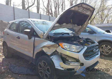 2018 Ford Ecosport S from USA, damaged, VIN MAJ6P1SL0JC233076